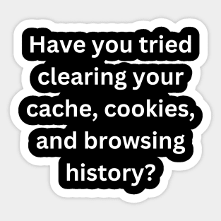 Browsing history! Sticker